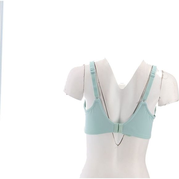 Cuddl Duds Intimate Smooth Micro Support Wirefree Bra Harbor Grey A472989N - Picture 3 of 5